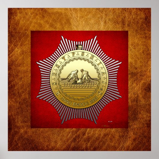 13. Grad: Master of the Neunten Arch Poster (Vorne)