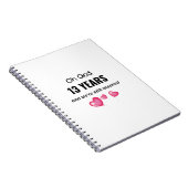 13. Hochzeit-Jubiläum Funny-Geschenk für ihn oder Notizblock (Rechte Seite)