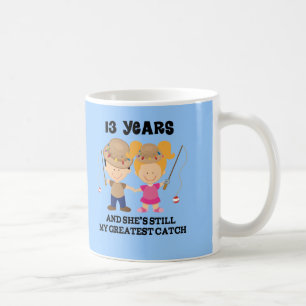 13. Hochzeitstag-Geschenk für ihn Kaffeetasse