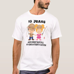 13 Jahriger Jahrestag Kleidung Zazzle De
