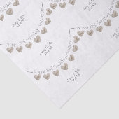 13. Hochzeitstag, Hochzeitstag Seidenpapier (Ausschnitt)