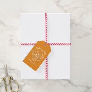 13. Hochzeitstag in der Stadt Geschenkanhänger