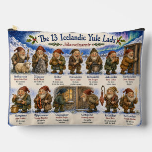 13 Isländische Weihnachtsmänner Weihnachten reykja Zubehörtasche