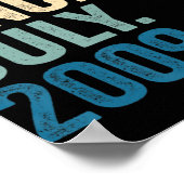 13 Jahre alte Geschenke Legend seit Juli 2009 13. Poster (Ecke)