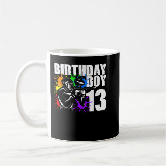 13 Jahre alter Paintball Geburtstagsparty Boys 13. Kaffeetasse