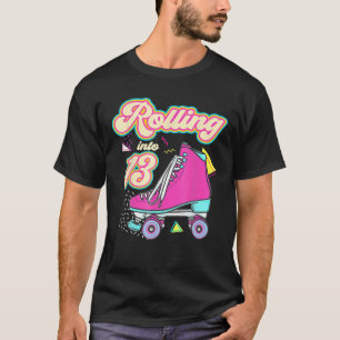 13 Jahre altes Mädchen 13. Geburtstag Rolle T-Shirt
