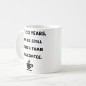 13 Jahre Kaffeetasse (Vorderseite Links)