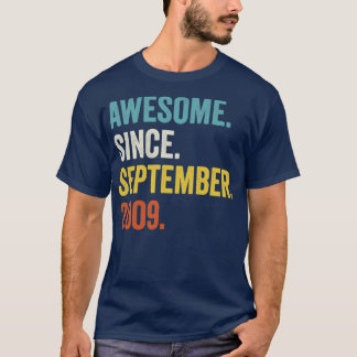 13 Jahre Phantastisch seit September 2009 13. Bir T-Shirt