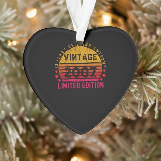 13 Jahre phantastische limitierte Auflage Ornament (Baum)