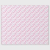 13-jähriger Geburtstag Dreizehn-Girl-Teenager Geschenkpapier (Flach)