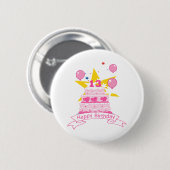 13-jähriger Geburtstagskuchen Button (Vorne & Hinten)