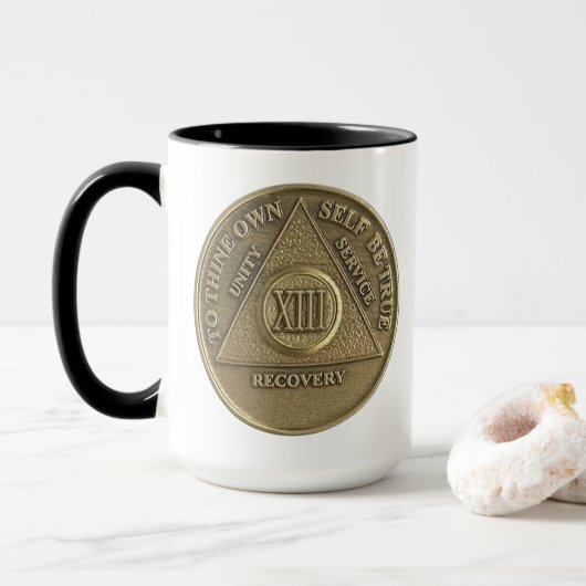 13-jähriger INDIVIDUELLE NAME - Feiertag der nücht Tasse (Mit Donut)