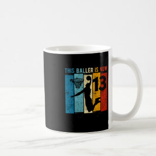 13-jähriger Sketll 13. Geburtstag Junge Kaffeetasse
