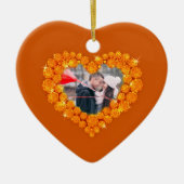 13-jähriges Foto Keramik Ornament (Vorne)