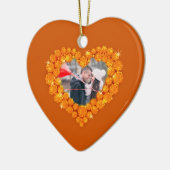 13-jähriges Foto Keramik Ornament (Links)