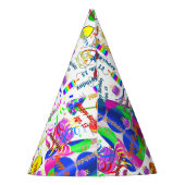 13. Januar Party Geburtstagshut, Geburtstagshut Partyhütchen (Rückseite)