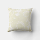 13. Jubiläum des White Lace-like Custom Foto Kissen (Rückseite)