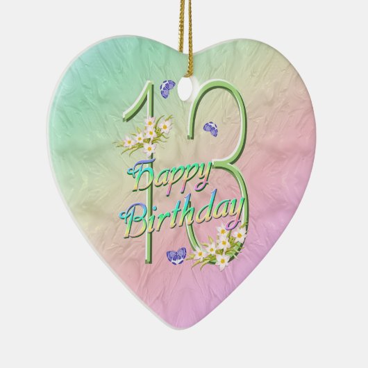 13. KERAMIK ORNAMENT (Rechts)