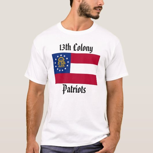 13. Kolonien-Patrioten - Männer - behalten Ihren T-Shirt (Vorderseite)