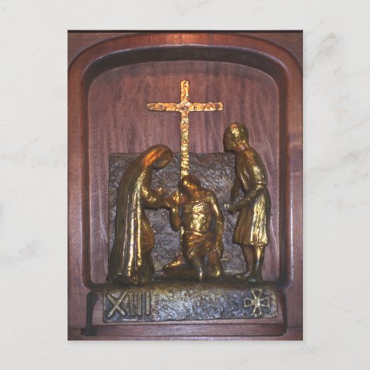 13. Kreuzbahnhof Postkarte (Vorderseite)