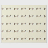 13. Lace-like 2 Fotos Heart Frames Geschenkpapier (Flach)