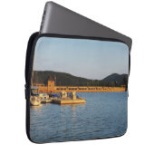 13" Laptoptasche Edersee Staumauer am Abend Laptopschutzhülle (Vorne Rechts)