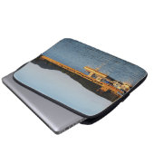 13" Laptoptasche Edersee Staumauer am Abend Laptopschutzhülle (Vorne Knopf)