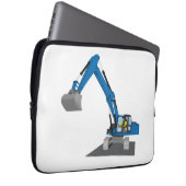 13" Laptoptasche, Münchner Kettenbagger Laptopschutzhülle (Vorne Rechts)