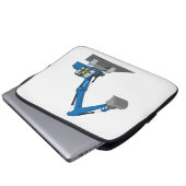 13" Laptoptasche, Münchner Kettenbagger Laptopschutzhülle (Vorne Knopf)