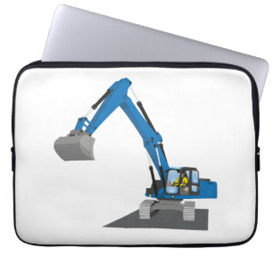 13" Laptoptasche, Münchner Kettenbagger Laptopschutzhülle