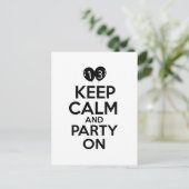 13. Lebensjahr Postkarte (Stehend Vorderseite)