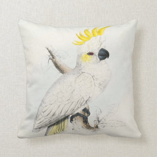 #13-Lesser Cockatoo Schwefel-mit Haube Kissen