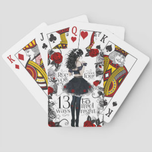 13 Möglichkeiten zum Mitternacht (Spielkarten des Spielkarten