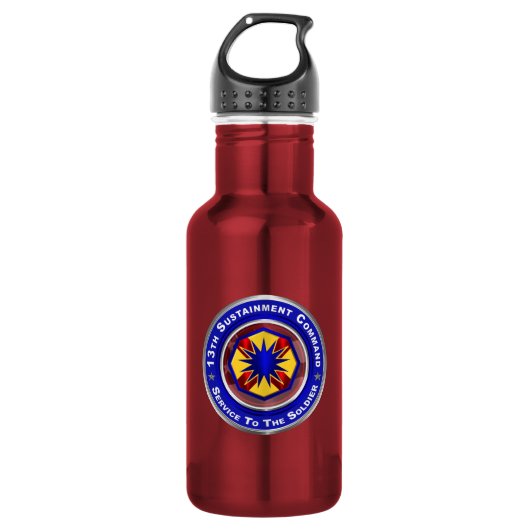 13. Nachschubkommando Edelstahlflasche (Vorderseite)