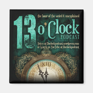 13 O'Clock Extravagantes Logo-Magnet Magnet