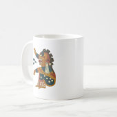 13.Ometeotl - Mayan / Aztec Creator God Kaffeetasse (Vorderseite Links)