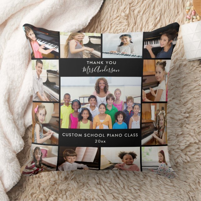 13 Personalisiertes Geschenk für Fotocollage-Musik Kissen (Decke)