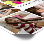 13 Personalisiertes Geschenk für Fotocollage-Musik Poster (Ecke)