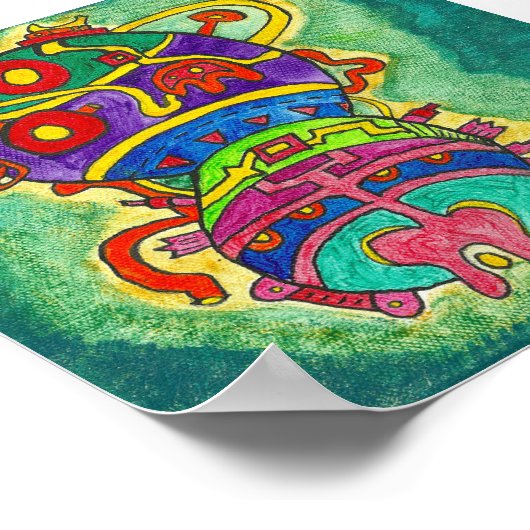 13. Pfad der Weisheit Poster (Ecke)