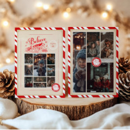 13 Photo Polar Express Christmas Ticket Feiertagskarte