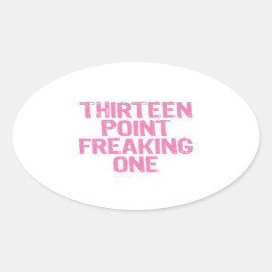 13 Punkte, die einen Aufkleber ausmachen