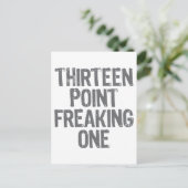 13 Punkte, eine Postkarte (Stehend Vorderseite)