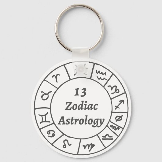 13 Schlüsselkette für Zodiac-Logos Schlüsselanhänger (Vorderseite)
