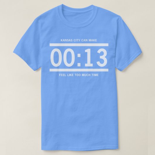 13 Seconds Chiefs T-Shirt (Design vorne)
