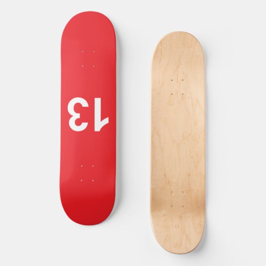 13 SKATEBOARD (Vorderseite)