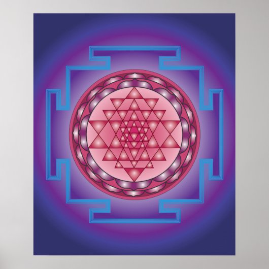 13 SRI YANTRA - SANKTUÄR POSTER (Vorne)