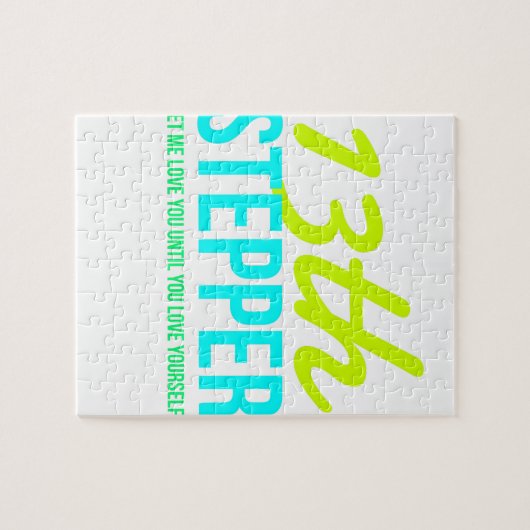 13. Step Sobriety Fellowship Erholung Puzzle (Horizontal)