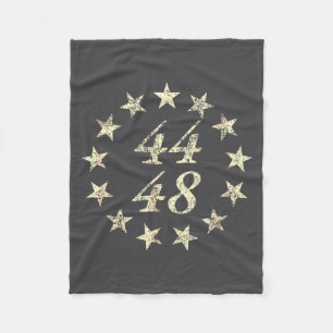 13-Sterne Betsy Ross 44-48 Obama für Präsident 28  Fleecedecke