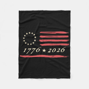 13-Sterne Betsy Ross American Flag 4. Juli Di Fleecedecke