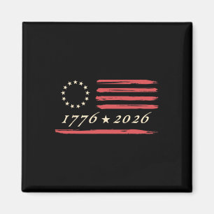13-Sterne Betsy Ross American Flag 4. Juli Di Magnet